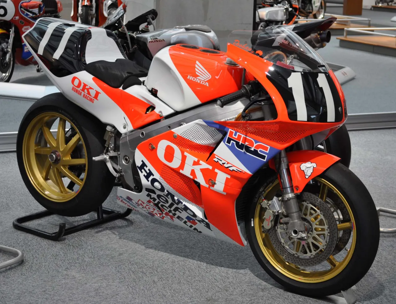 Honda RVF750 RC30 1991 zijaanzicht