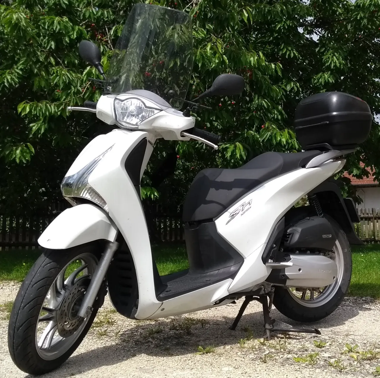 Honda SH 125i JF41 2013 model zijaanzicht