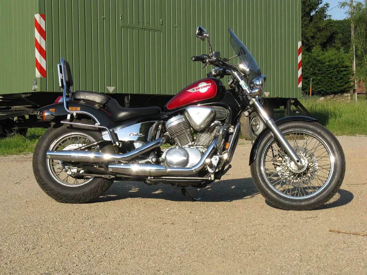 Honda VT600C Shadow 600 1994 rechter zijaanzicht