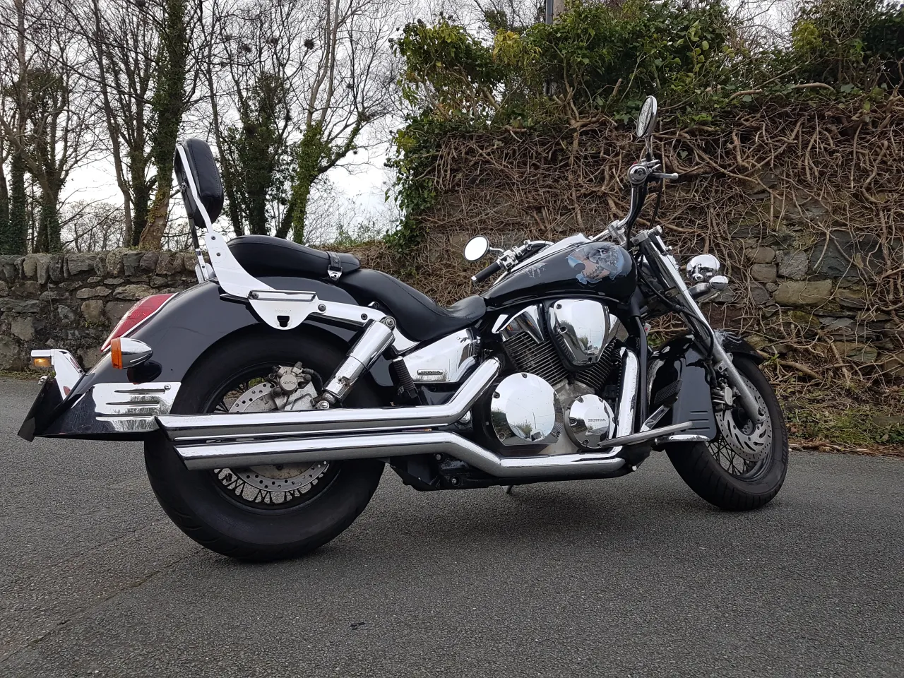 Honda VTX 1300 R 2007 cruiser zijaanzicht