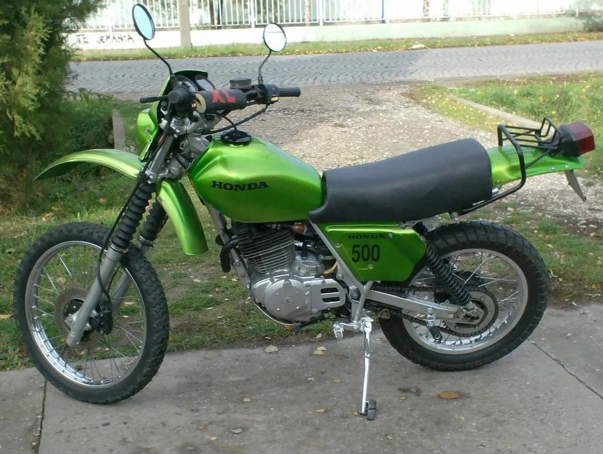 Honda XL500S trail museum exemplaar