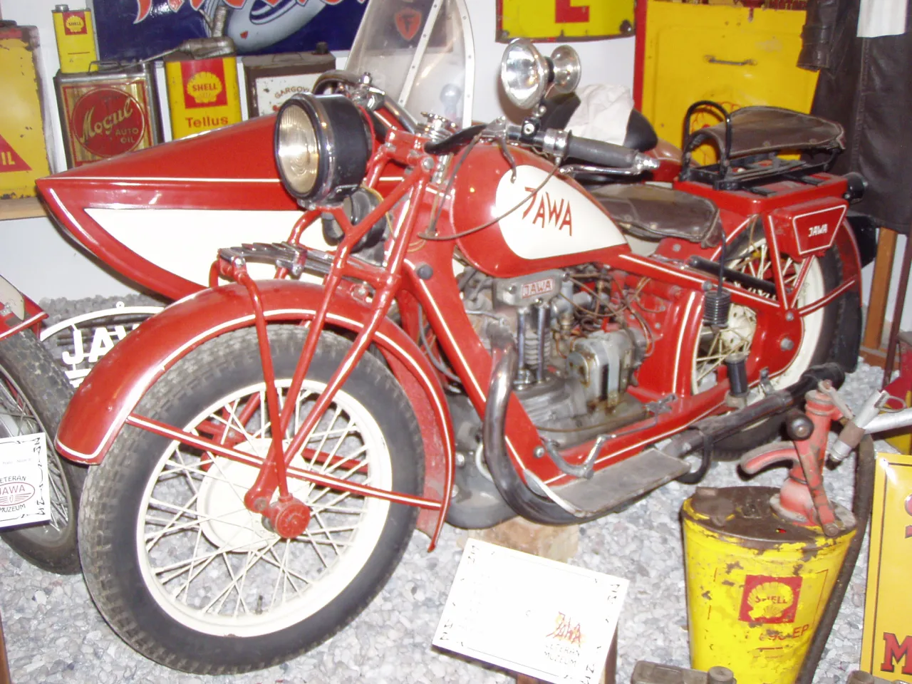 Vroegste Jawa 500 OHV uit 1929
