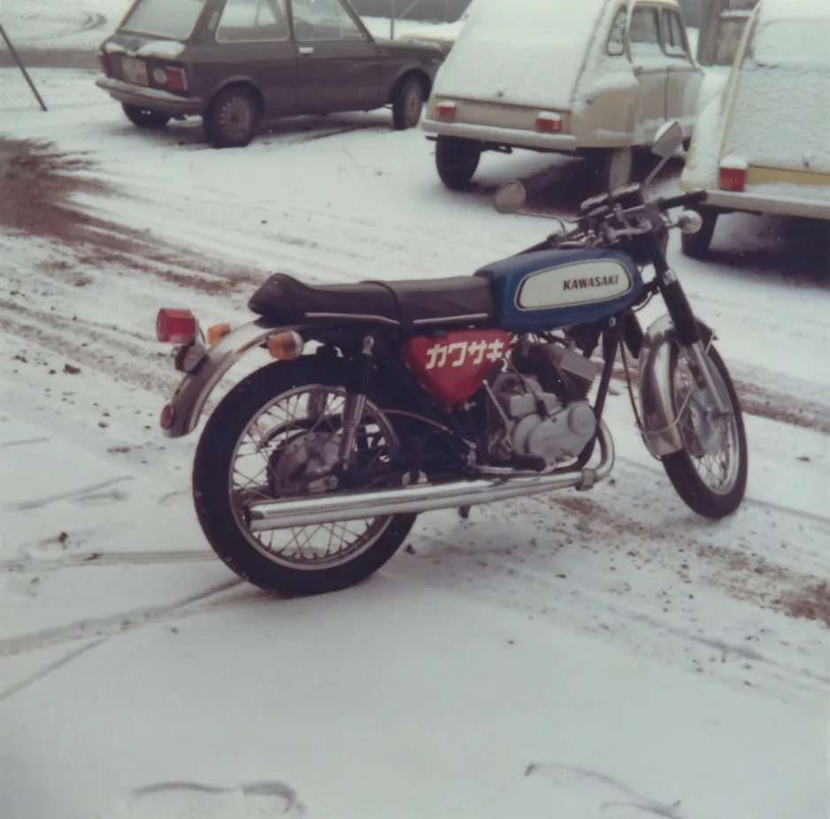 Kawasaki A1 Samurai classic motorcycle