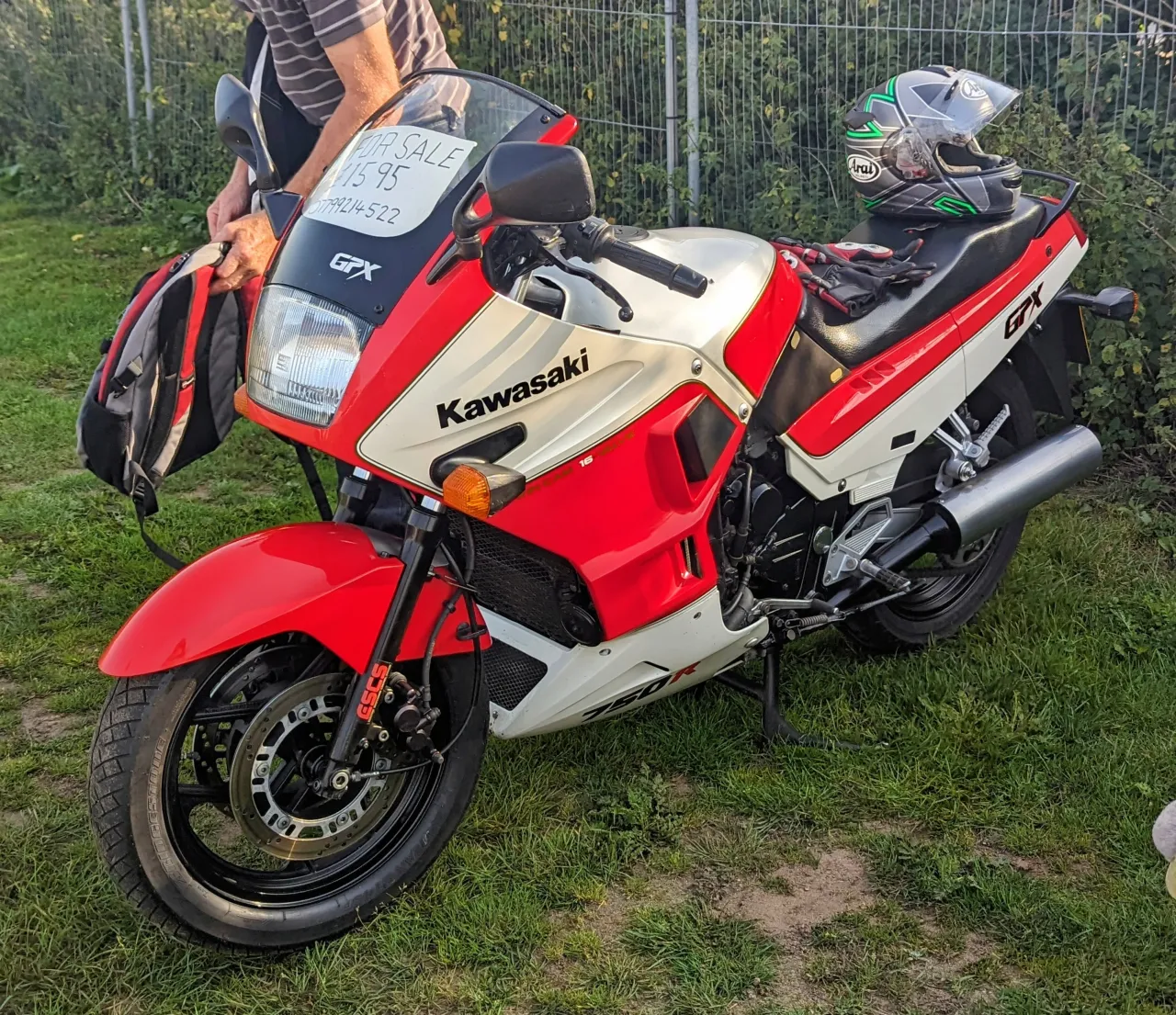 Kawasaki GPX 750 R klassieke sportmotor