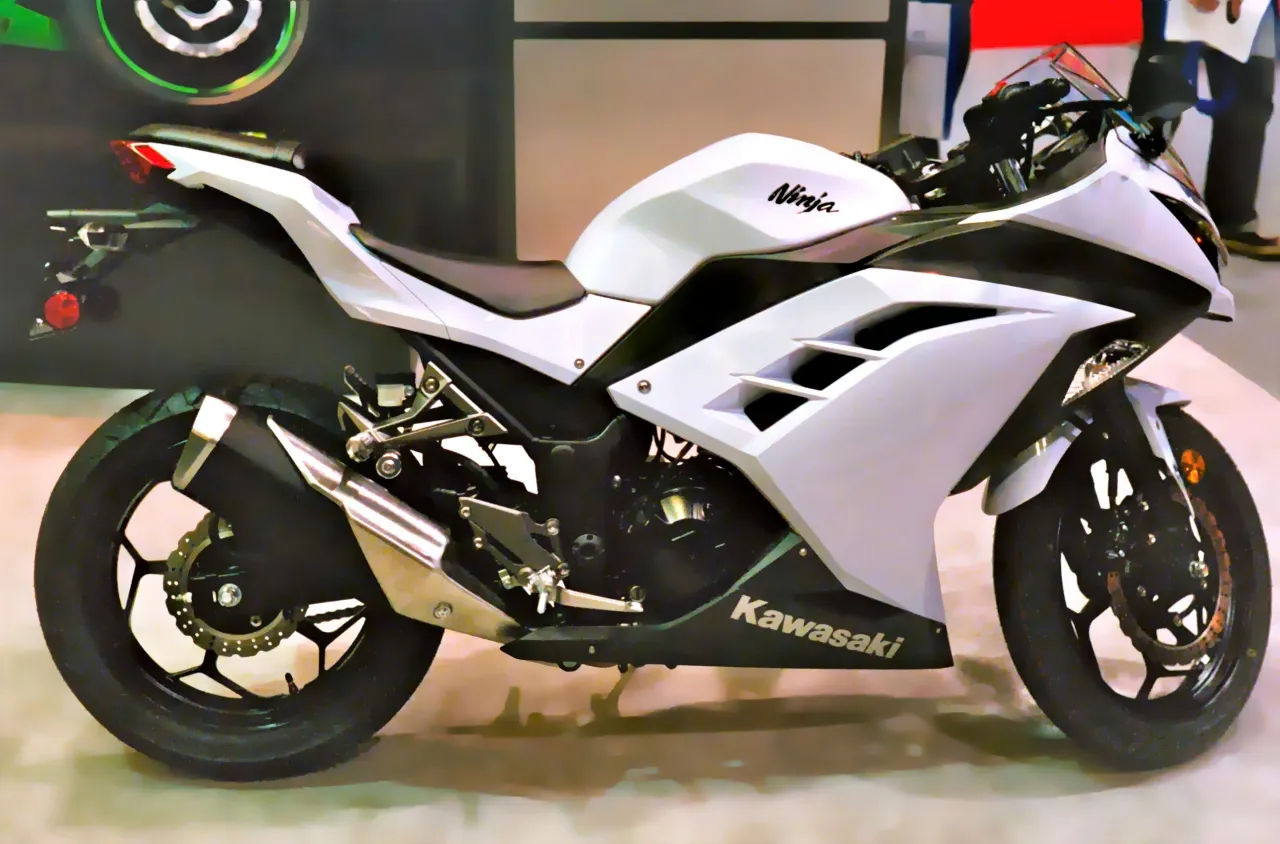 Kawasaki Ninja 300 2013, zijaanzicht