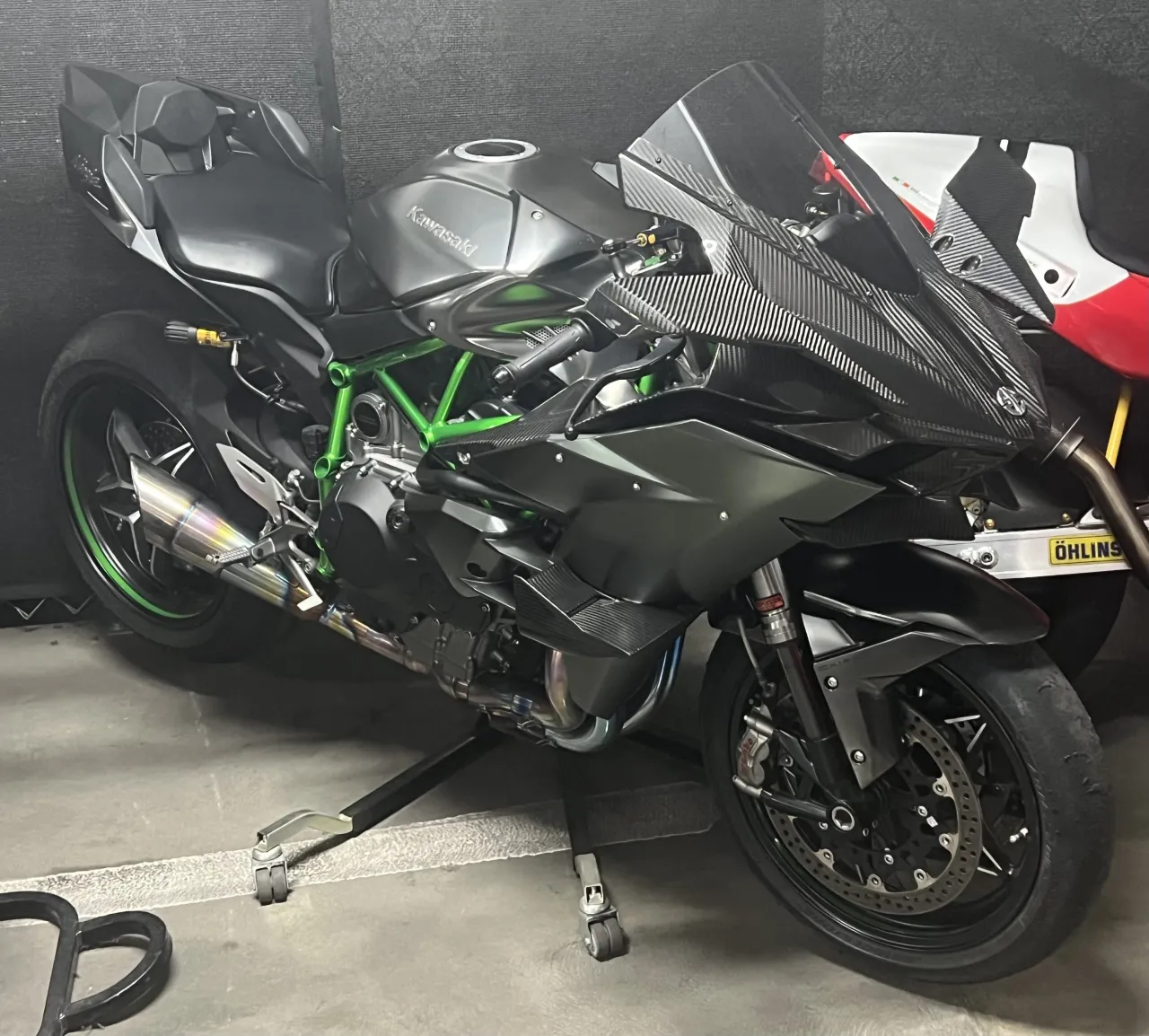 Kawasaki Ninja H2R at the Petersen Automotive Museum