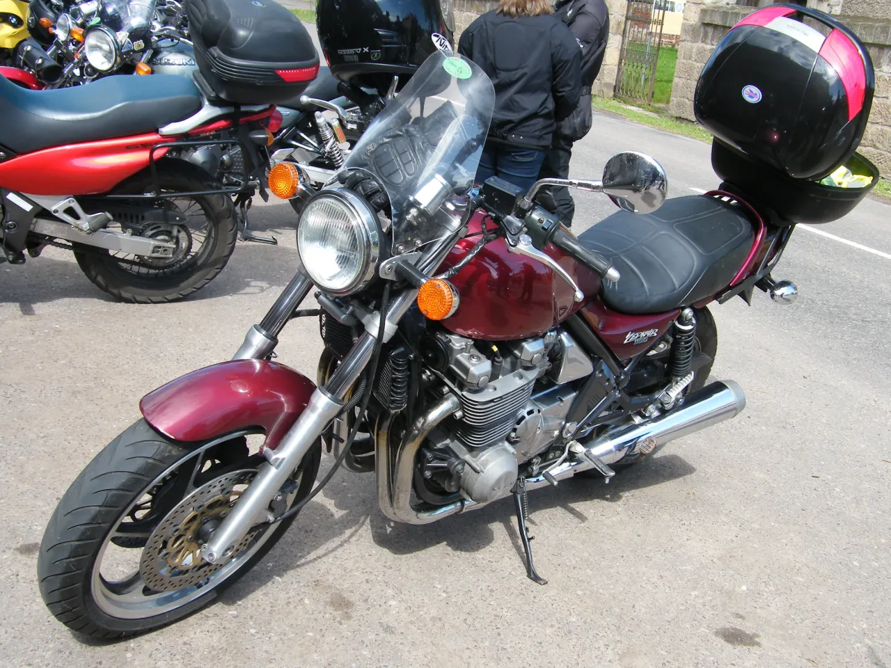Kawasaki Zephyr 1100 vooraanzicht