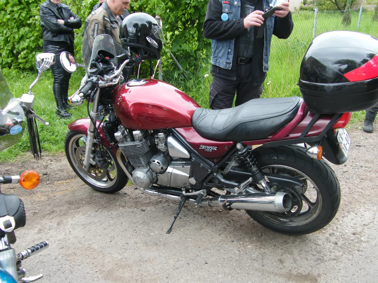 Kawasaki Zephyr 1100 linkeraanzicht
