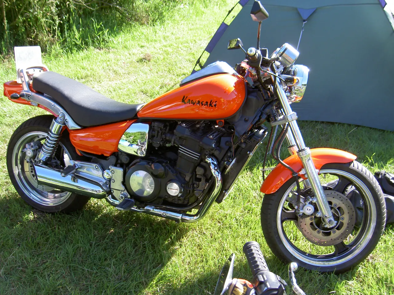 Kawasaki ZL1000 Eliminator cruiser zijaanzicht