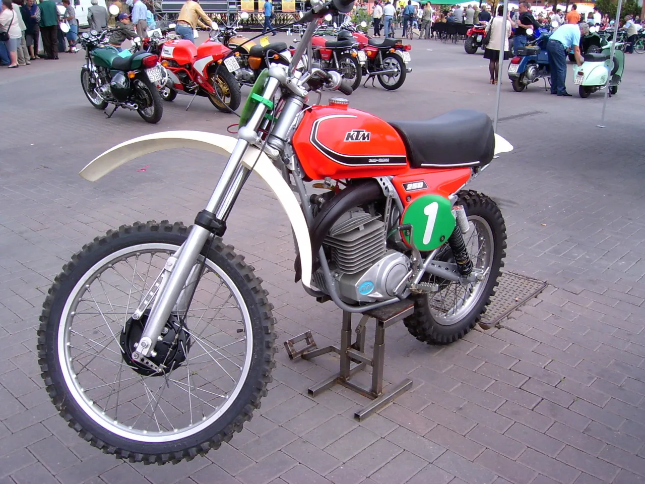 KTM 250 MX classic motocross motorcycle