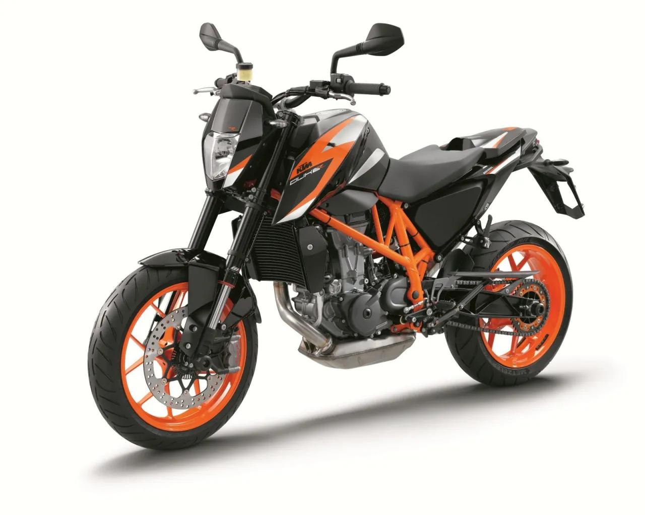 KTM 690 Duke R 2016 nakedmotor zijaanzicht