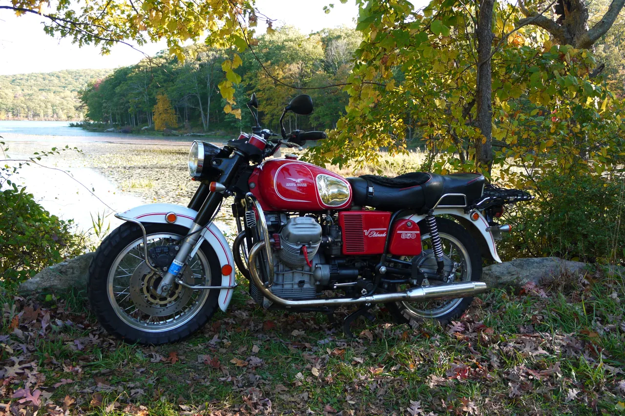 Moto Guzzi Eldorado cruiser motor