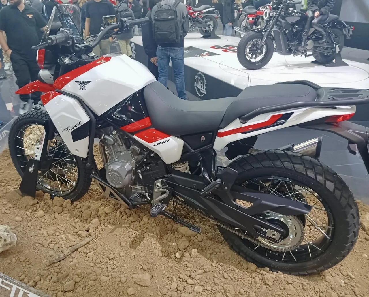 Moto Morini Alltrhike three-wheeled adventure motorcycle