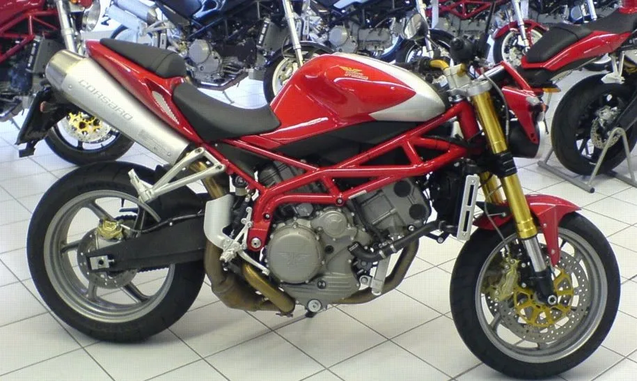 Moto Morini Corsaro 1200 side view