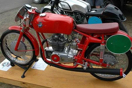 MV Agusta 125 SOHC monoalbero uitvoering
