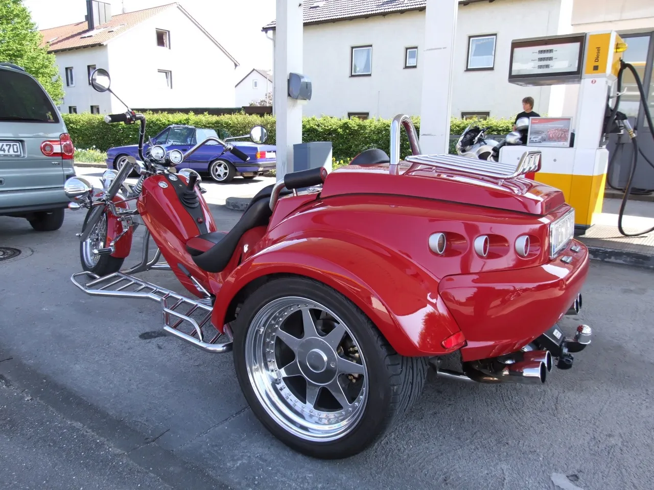 Rewaco RF1-GT trike vooraanzicht