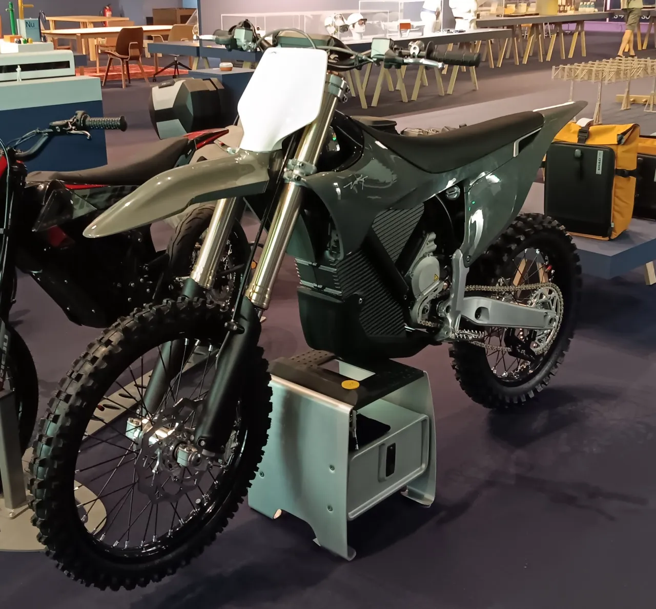 Stark Varg electric motocross bike side profile