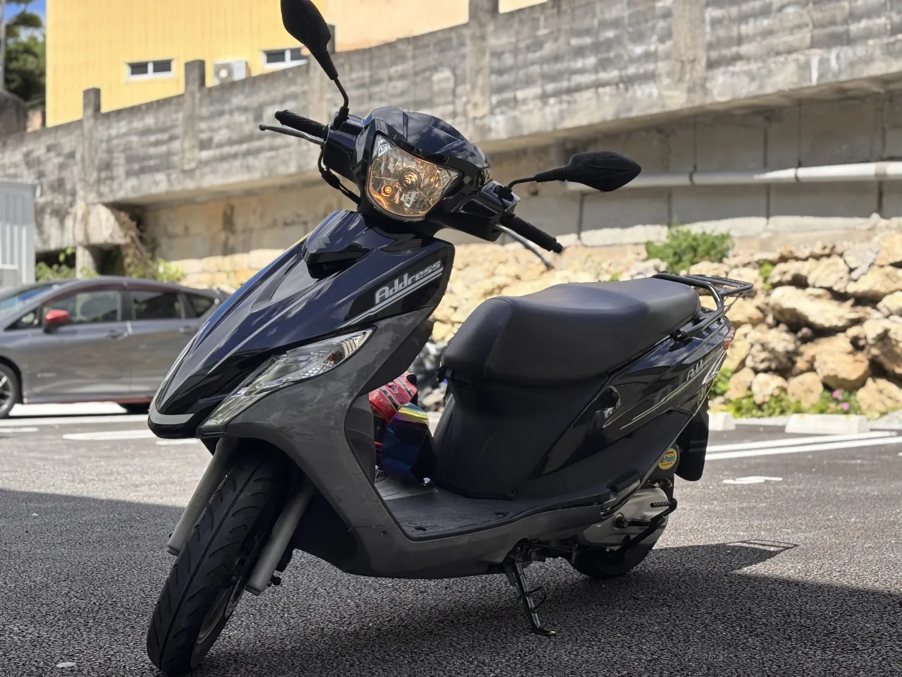Suzuki Address 125 voorkant