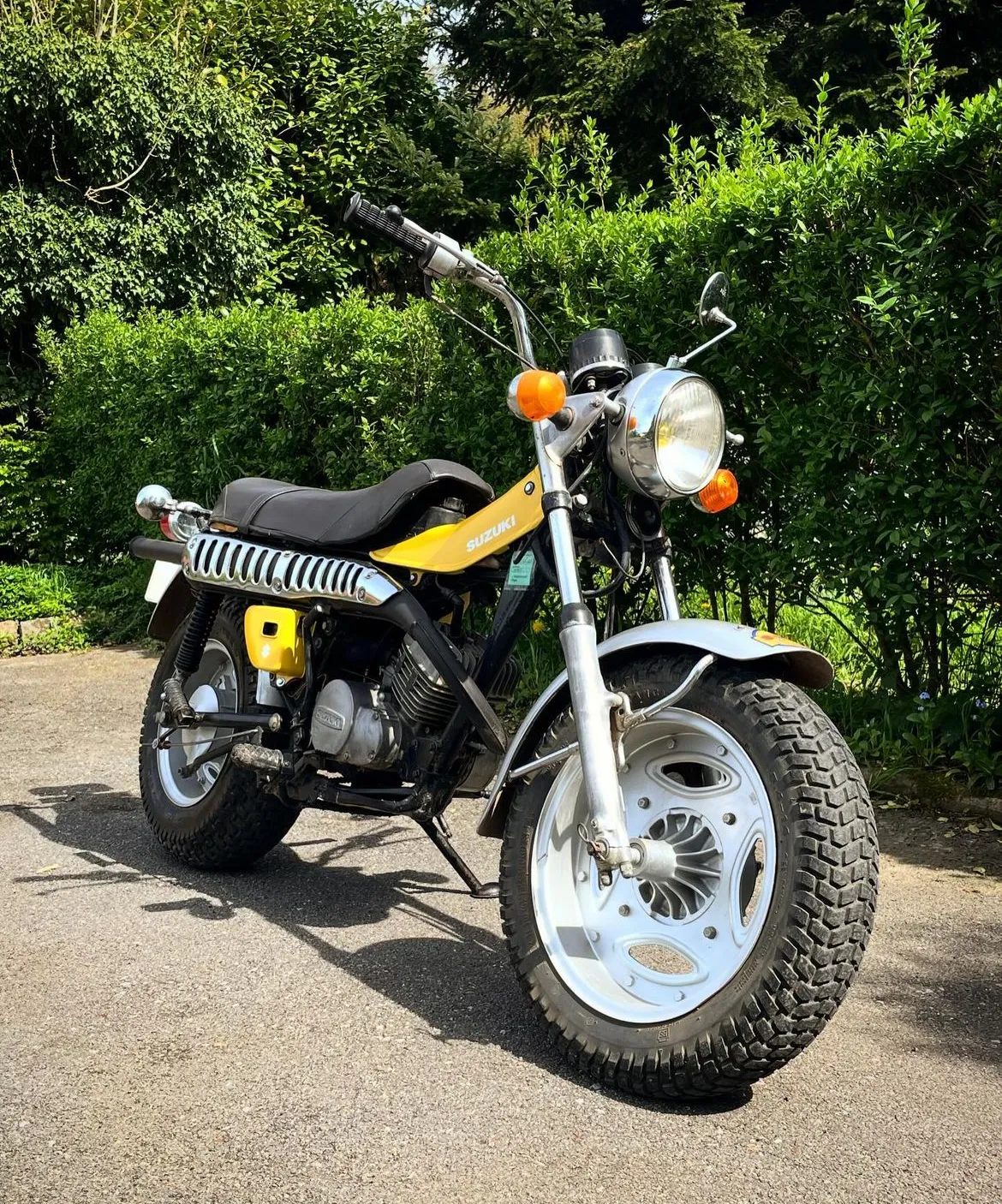 1976 Suzuki RV125 Van Van motorcycle