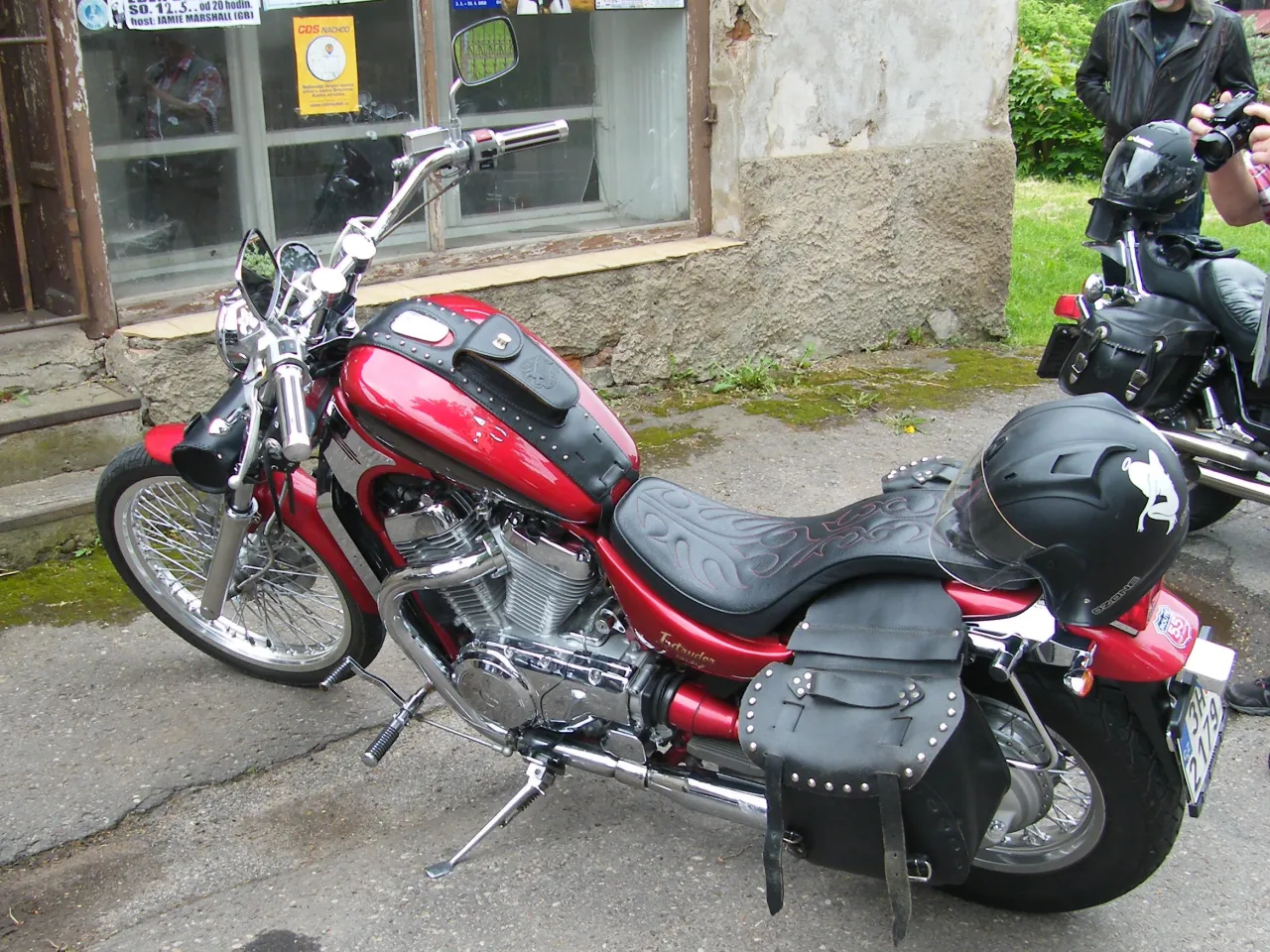 Suzuki VS 800 Intruder detail zijaanzicht