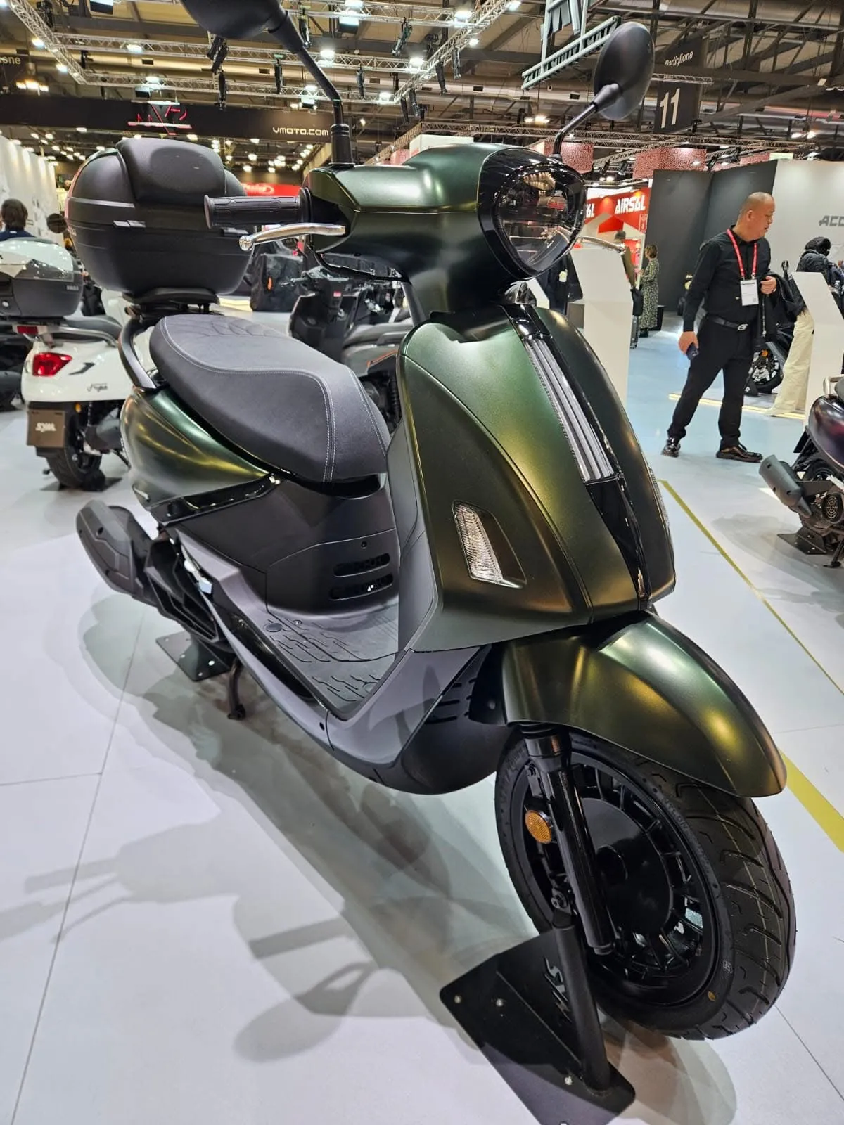 SYM Fiddle 125 modeljaar 2026 zijaanzicht