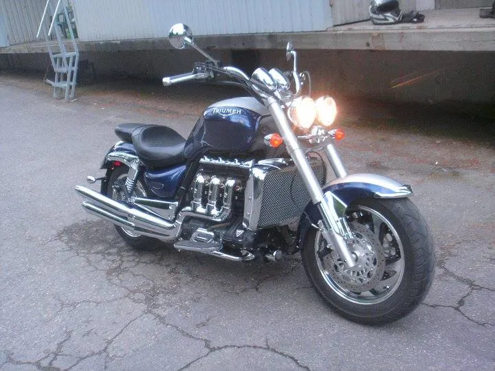 Triumph Rocket III Classic 2007 motor detail