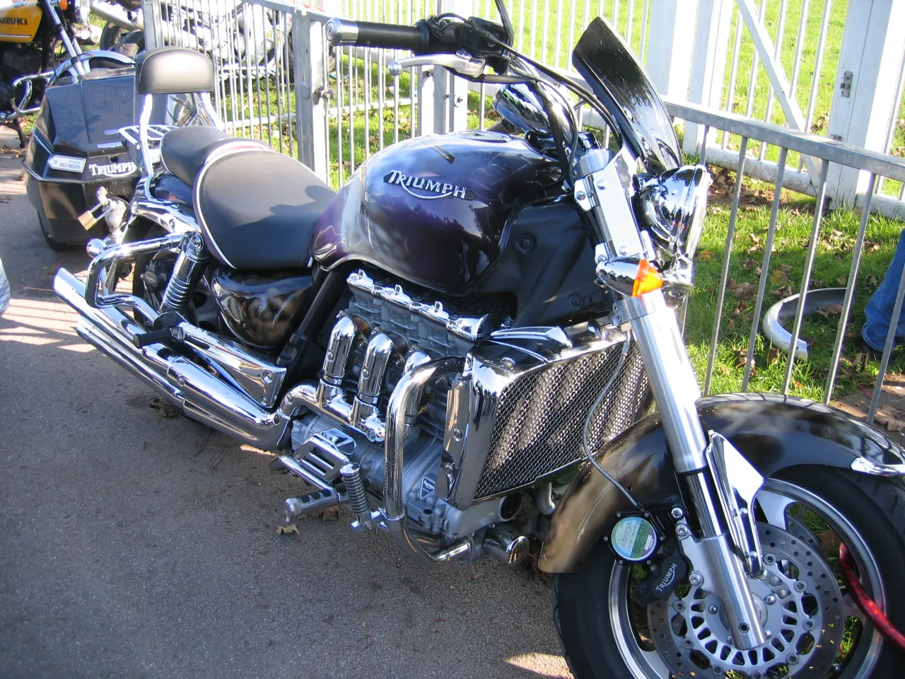 Triumph Rocket III Tourer vooraanzicht