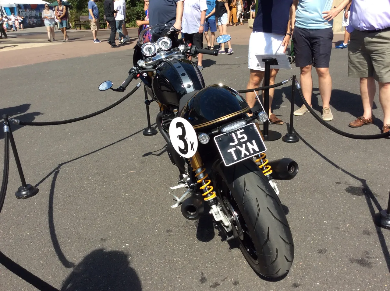 Triumph Thruxton 1200 R motorcycle