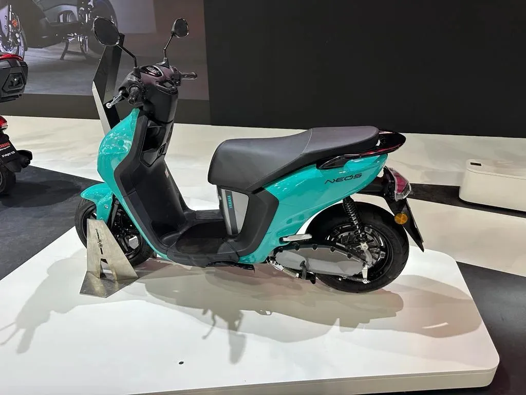 Yamaha Neo's electric scooter on display at EICMA 2023