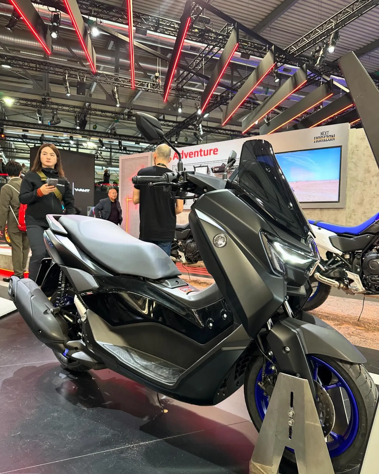 Yamaha NMAX 125 2025 model year side profile