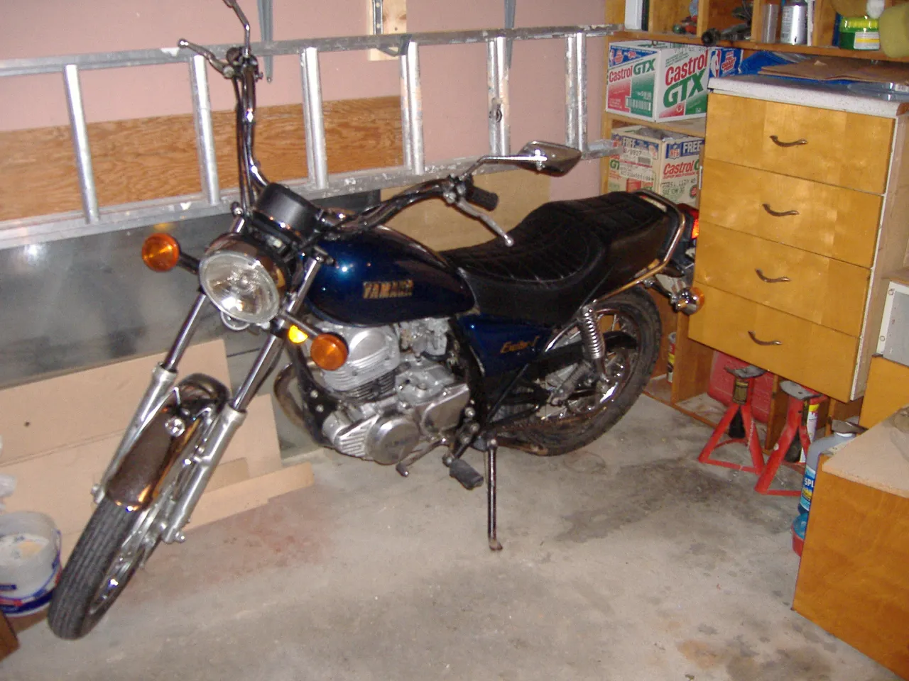 1980 Yamaha SR 250 classic motorcycle