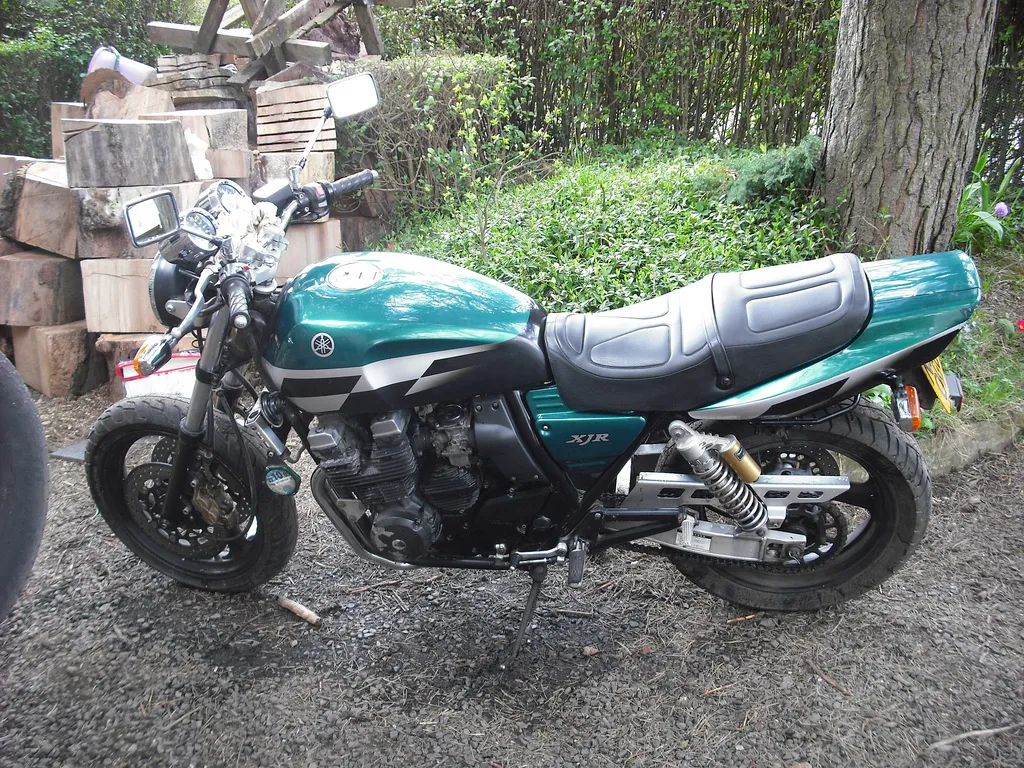 Yamaha XJR400 naked motorcycle