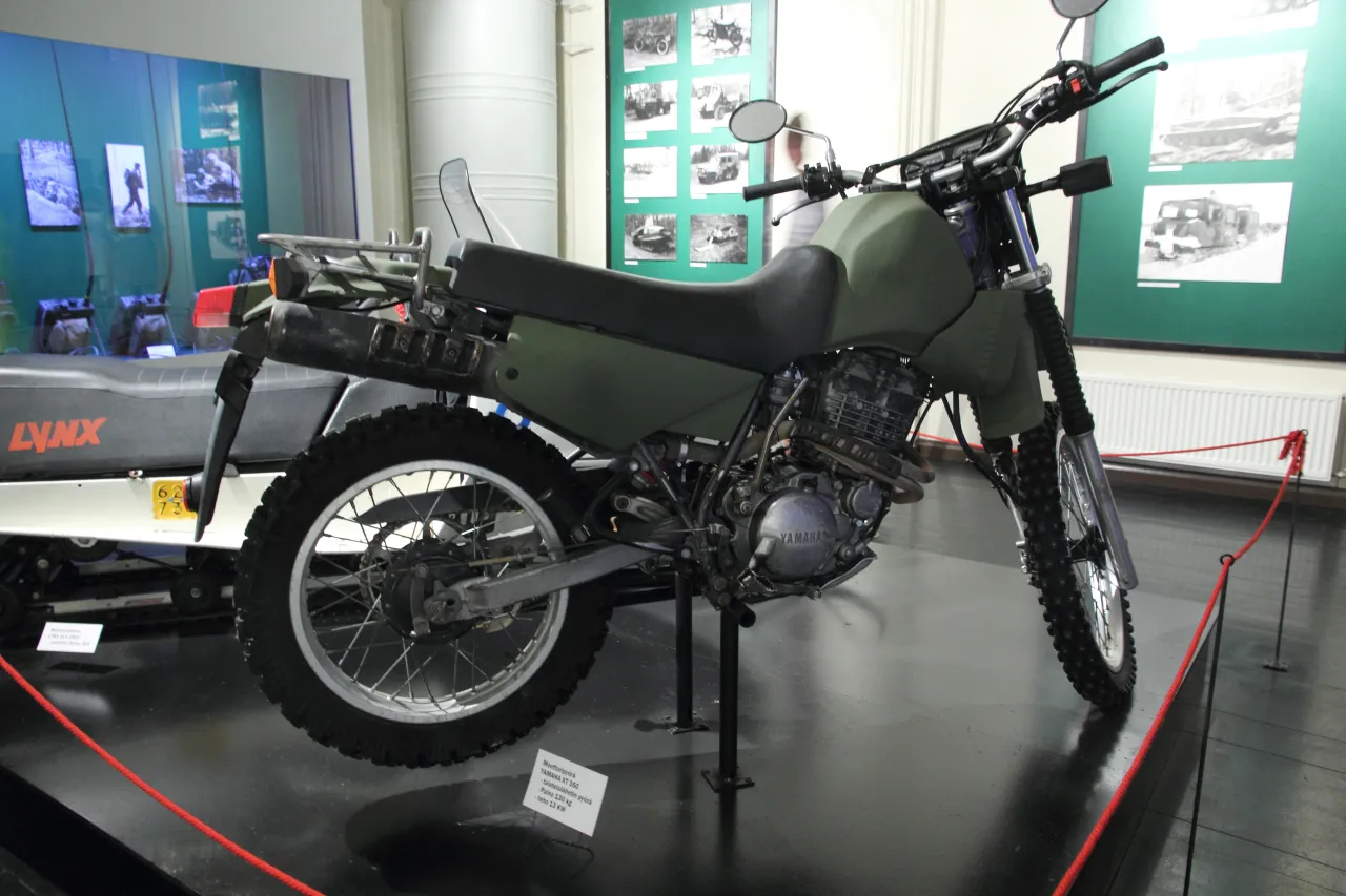 Yamaha XT350 trail motorcycle
