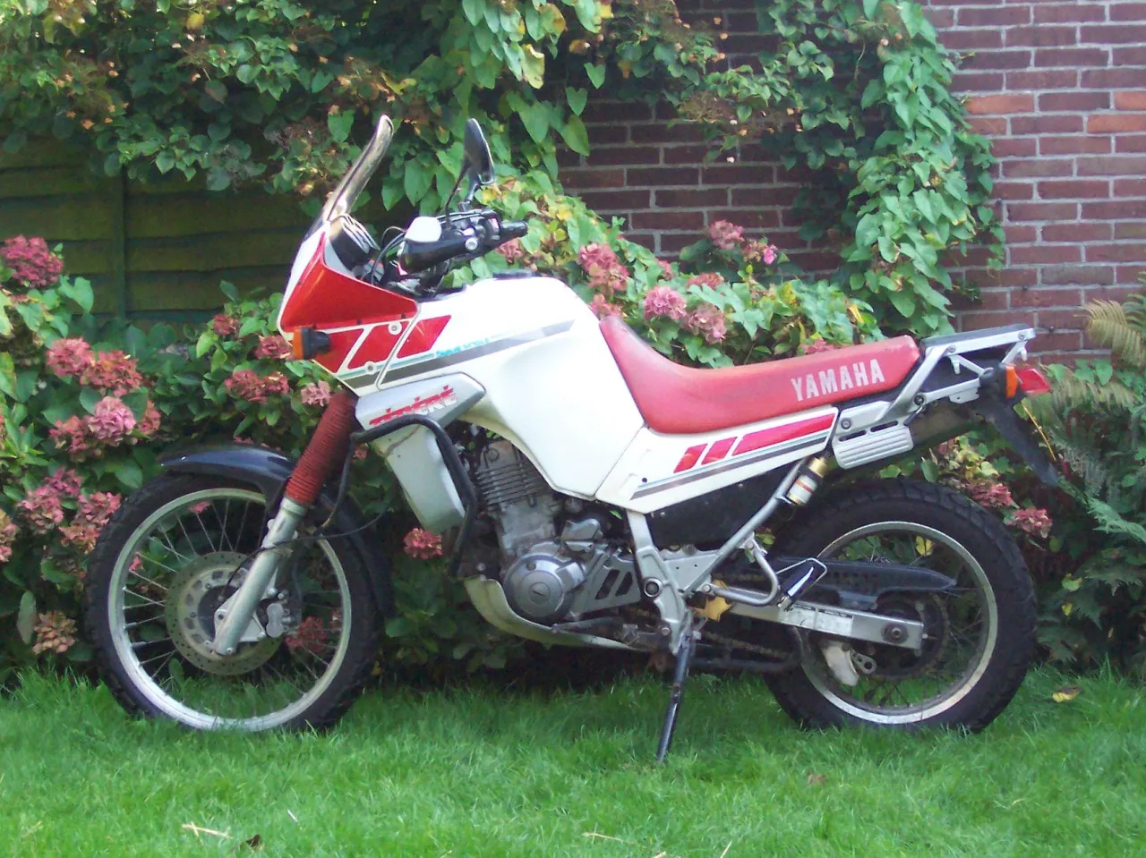 Yamaha XTZ 660 Ténéré uit 1991 zijaanzicht