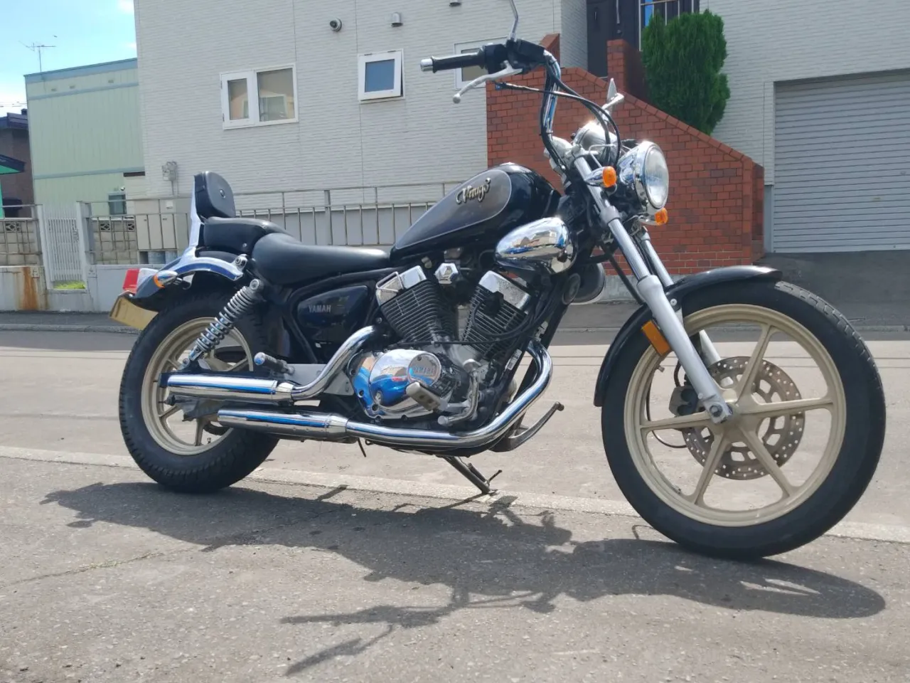Yamaha XV125 Virago cruiser