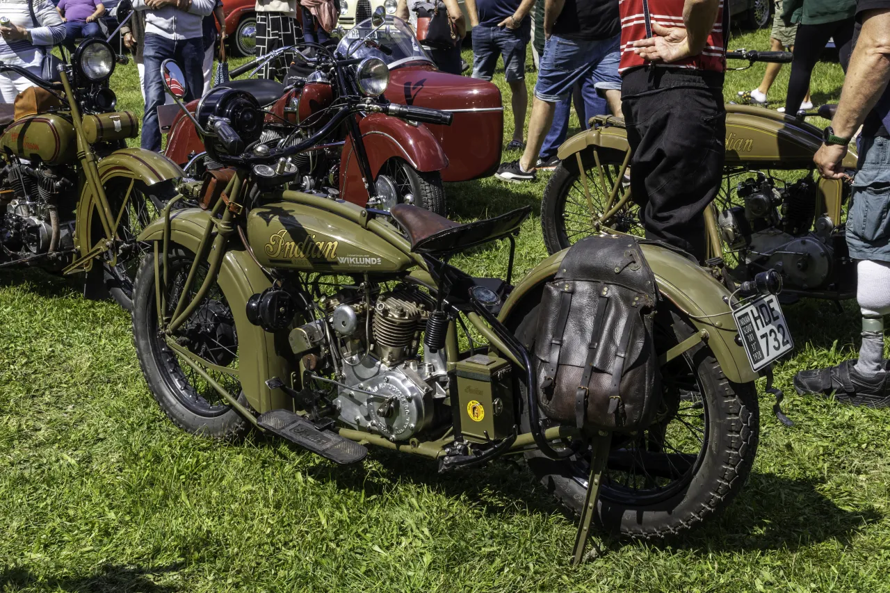 Indian 101 Scout classic motorcycle