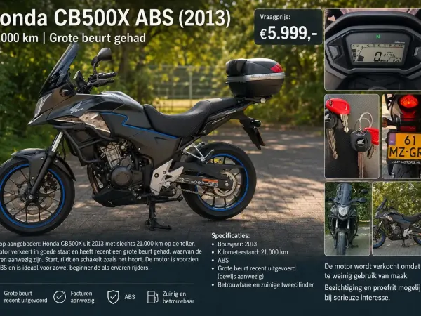 2013 Honda CB 500 - € 5.999 (1/1)