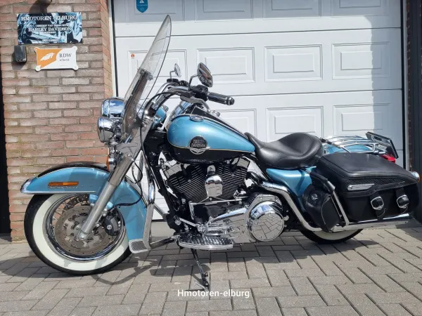 2008 Harley-Davidson Road King 2008-NL motor: Kleur Suede Blue Pearl/Vivid Black - €11,950 (1/1)