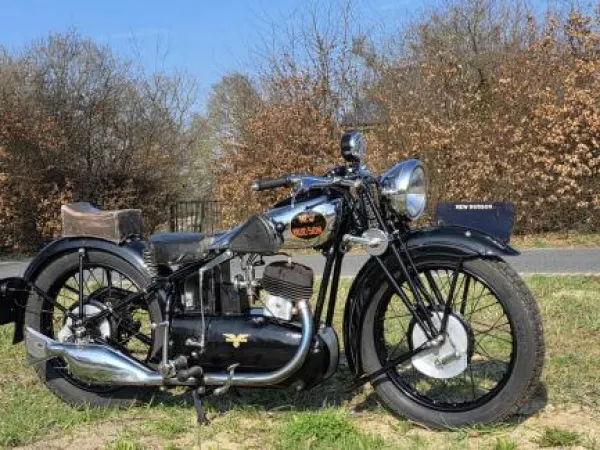 1932 New Hudson 550cc 1932 big Onecilinder Very Rare Machine 4-speed - € 13.950 (1/1)