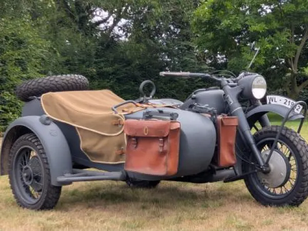 1942 BMW R75 1942 German Registration Papers ex German Wehrmacht wo2 - € 56.000 (1/1)