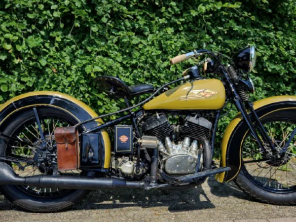 1935 Harley-Davidson 1935 35VLD 1200cc 2 cyl sv - € 24.000 (1/1)