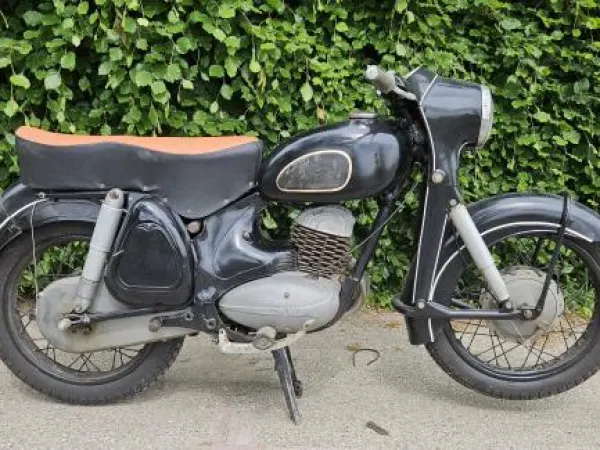 1958 MZ Elastic Sidecar and Belgian Papers - € 3.450 (1/1)