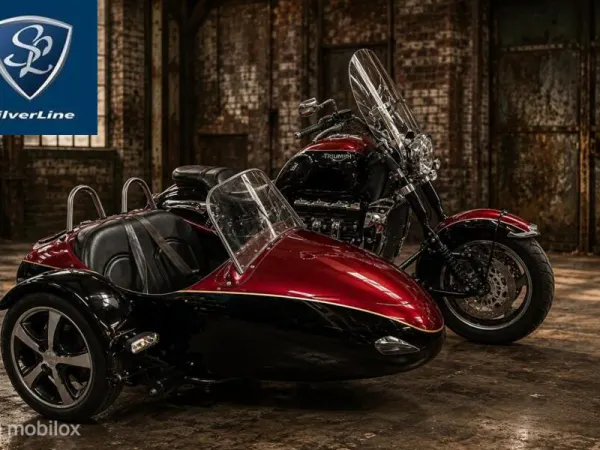 2008 Triumph Rocket III Classic met Exclusief LBS Boxer Zijspan - € 23.500 (1/1)