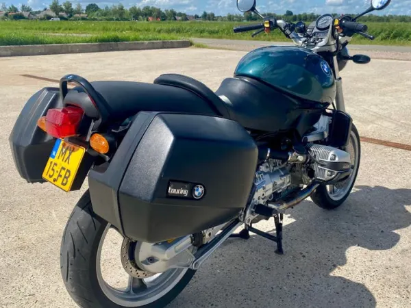 1996 BMW R850R met Koffers 1996 45.xxx km - € 1.850 · Bieden (1/1)