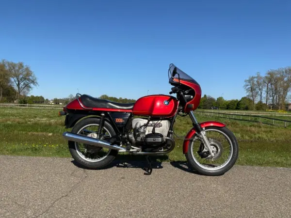 1976 BMW R100S met Originele Spaakvelgen - € 5.150 · Bieden (1/1)