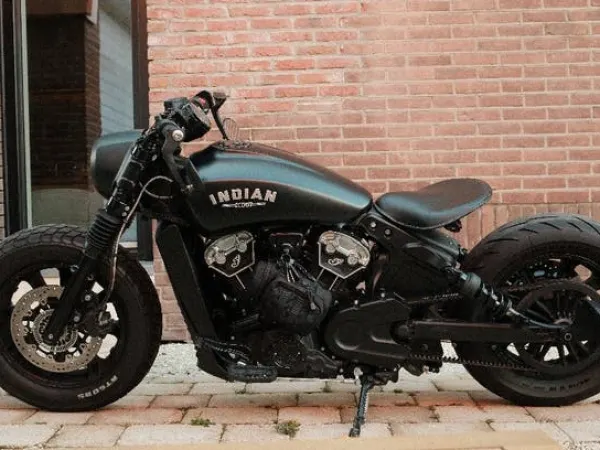 2023 Indian Scout Bobber Custom 2023 Black Smoke - Reserved (1/1)
