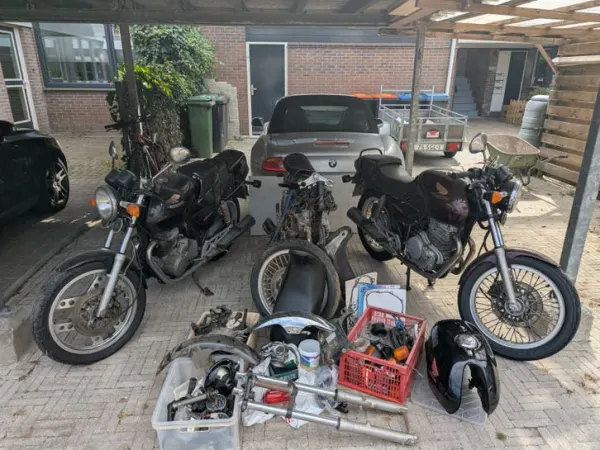 1984 Honda XBR 500 - € 1.250 · Bieden (1/1)