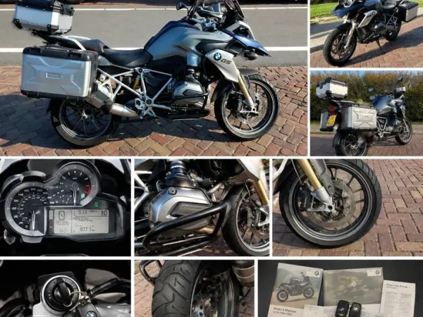 2013 BMW R 1200 GS met Zijkoffers en Topkoffer - €8,950 · Bidding (1/1)