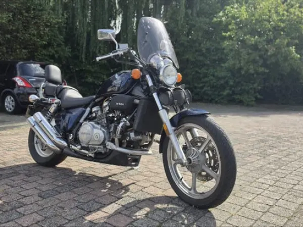 1987 Honda Super Magna-Klassieke Cruiser, Metallic Blauw - Bieden (1/1)