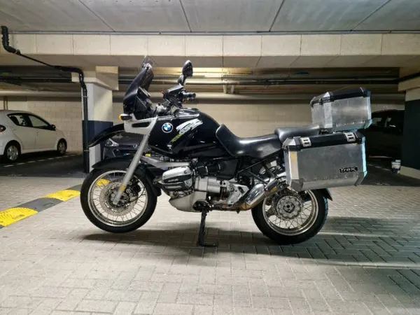 1994 BMW R 1100 GS (1994) met SW Motech Koffers - € 3.350 · Bieden (1/1)